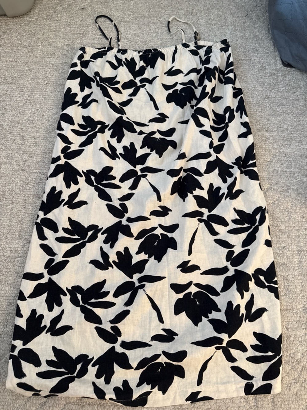 a new day Black and White Floral Maxi Dress